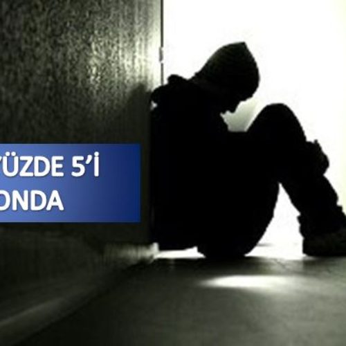 Türkiye’de 3 milyon 260 bin kişi DEPRESYONDA