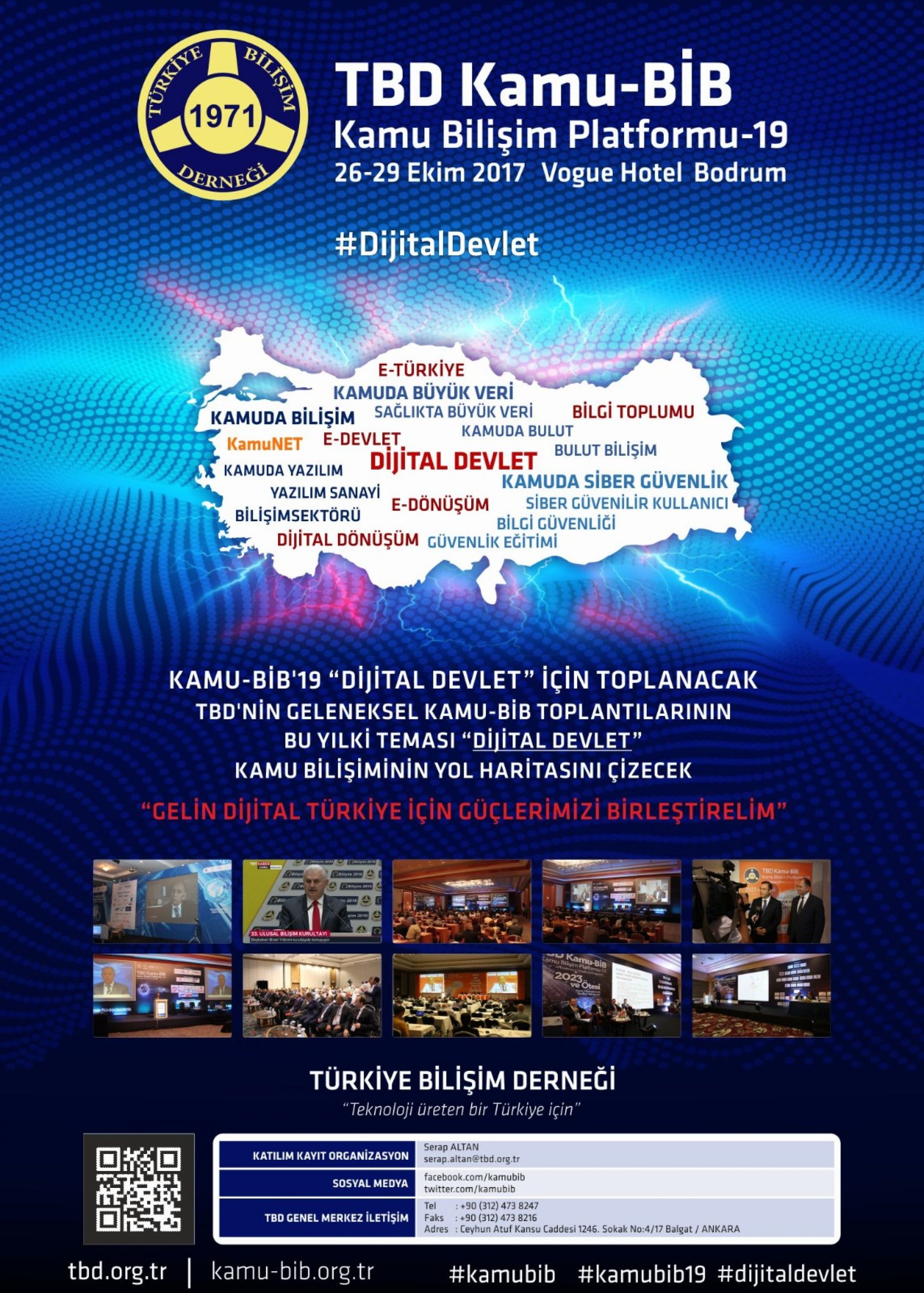 KAMU-BİB’19 “DİJİTAL DEVLET” İÇİN TOPLANIYOR