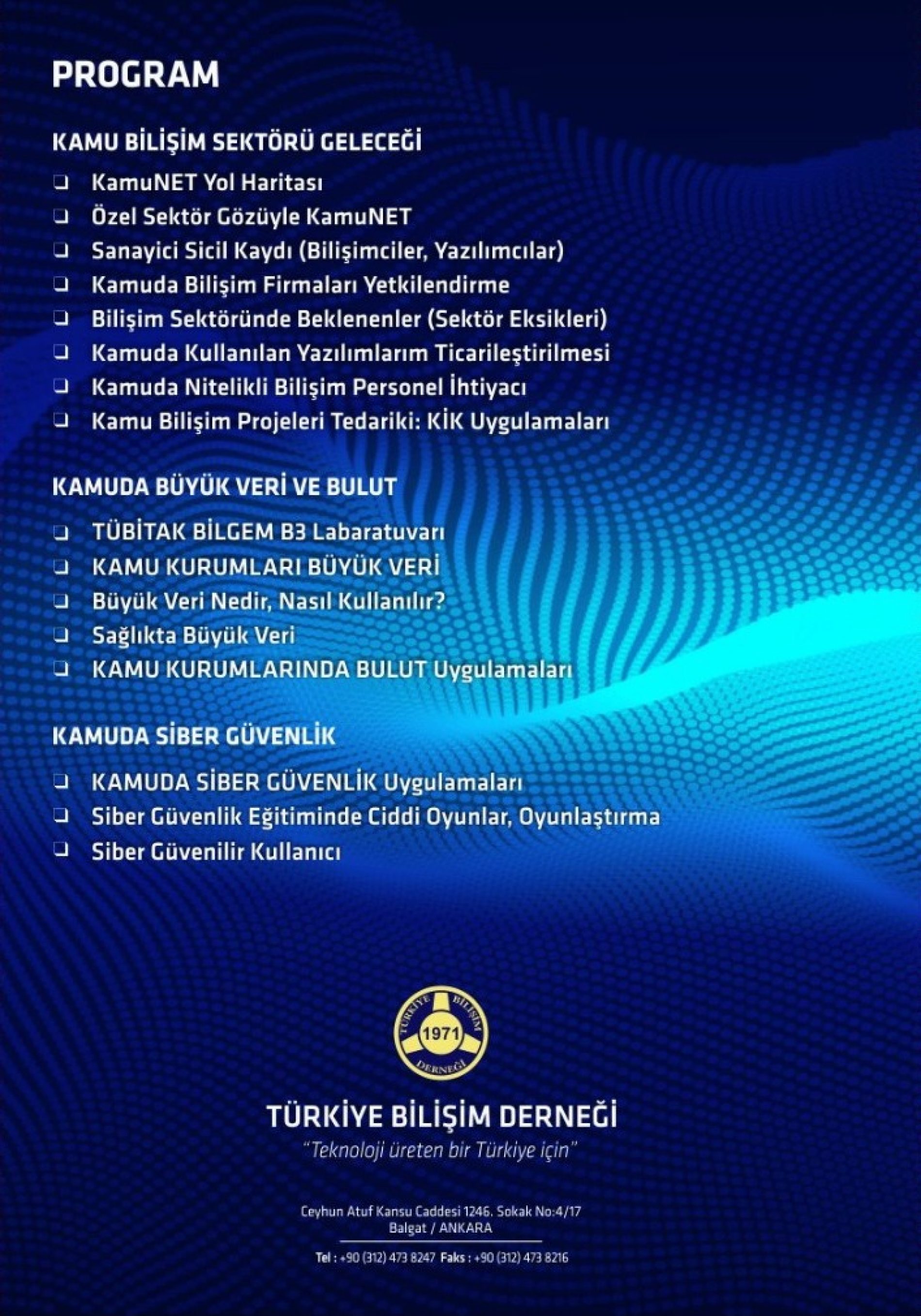 KAMU-BİB’19 “DİJİTAL DEVLET” İÇİN TOPLANIYOR