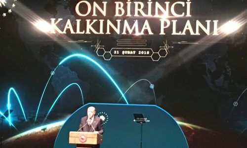 ONBİRİNCİ KALKINMA PLANI sunumu Cumhurbaşkanlığı Beştepe Millet Kongre ve Kültür Merkezinde Gerçekleştirildi.