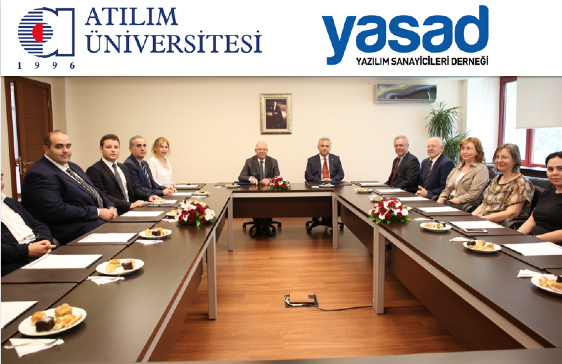 ATILIM ÜNİVERSİTESİ ile YASAD YAZILIM SANAYİCİLERİ DERNEĞİ İşbirliği Protokolü İmzalandı