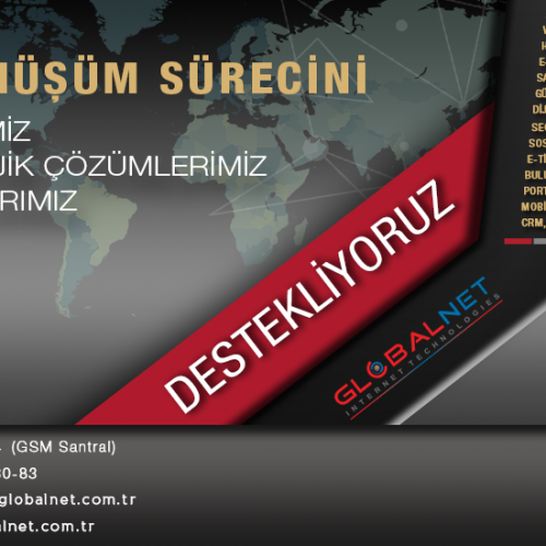 DİJİTAL DÖNÜŞÜM SÜRECİNİ DESTEKLİYORUZ