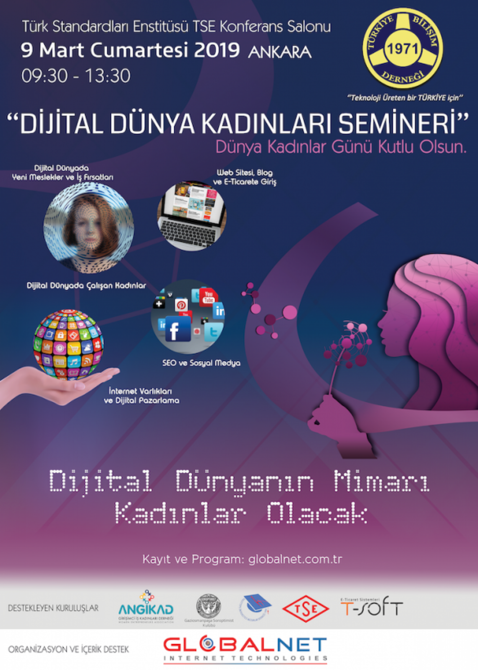 DİJİTAL DÜNYANIN MİMARI KADINLAR OLACAK !..